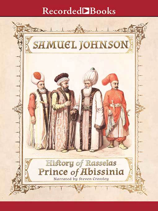 Cover image for The History of Rasselas, Prince of Abissinia